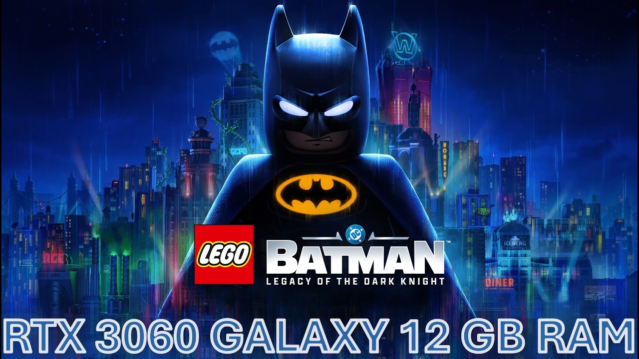 Batman: Legacy of the Dark Knight Intel Core I5 14600KF  Rtx 3060 GALAXY 12Gb Ram 16Gb Ram 3000Mhz