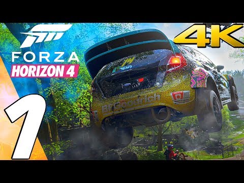 Forza Horizon 4 - Gameplay Walkthrough Part 1 - Full Game [4K 60FPS ULTRA]