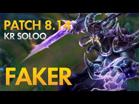 SKT T1 FAKER - Kassadin Mid Lane