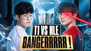 🔥T1 vs HLE🔥LA FINALE DES WORLDS AVANT L' HEURE ?! (NIVEAU BANGER)