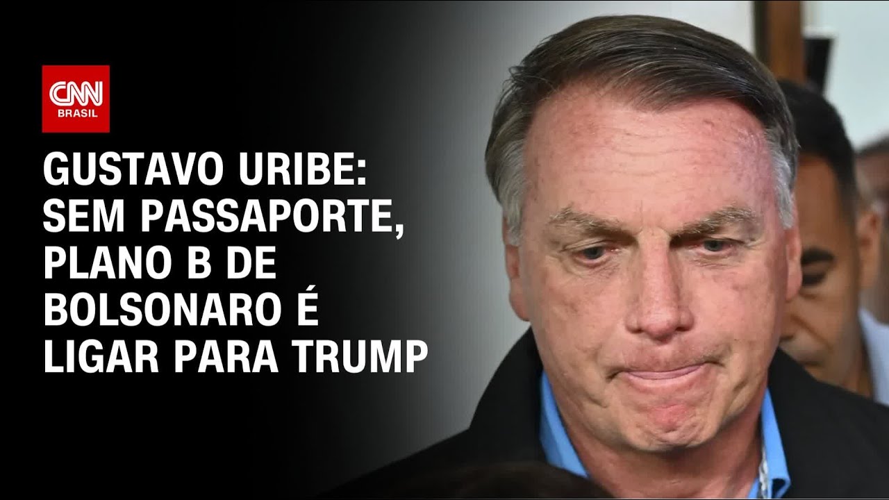 Gustavo Uribe: Sem passaporte, plano B de Bolsonaro é ligar para Trump | CNN 360º