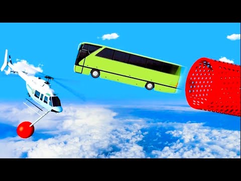 impossible bus jumping : racing game off-road bus simulator games || android gameplay