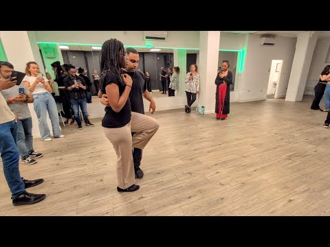 Urban Kiz class leg lift Kiz Lounge London 28jan2025