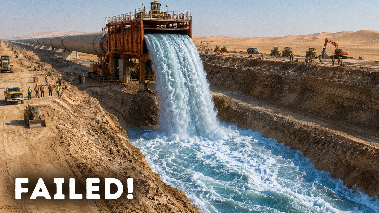 Why the Sahara Sea Project Went Completely Wrong
