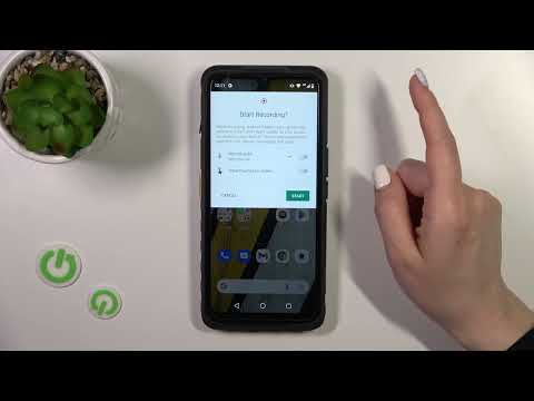 How to Change Screen Recording Sound in Cat S53 - Screen Recorder Sound Settings