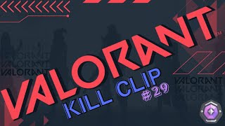 【VALORANT kill clip#29】最高ランクダイヤ帯キル集
