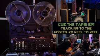 Video thumbnail for Tracking Rock to the Fostex R8 Reel to Reel | Cue the Tape EP1 by Ultimate Studios, Inc