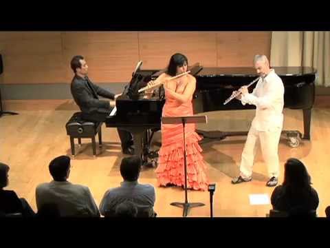 Three Dances by Gary Schocker with Viviana Guzman, flutes, Keisuke Nakagoshi, piano