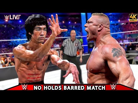 Bruce Lee vs Brock Lesnar: WRESTLEMANIA 41, No Holds Barred Match, May 5,2025