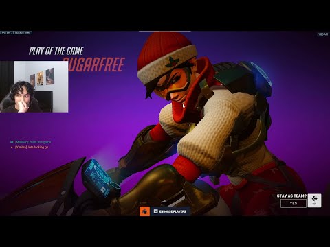 POTG! 42 Elims! Sugarfree INSANE Tracer Season 9 Top 500 Gameplay Overwatch 2