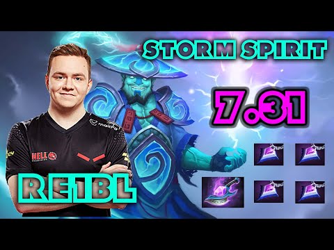 RE1BL | HellRaisers | Storm Spirit | 4x Null Arcane Blink | 7.31 META PUB
