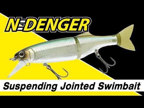 Swimbait Biwaa N-Denger 15cm 35g Dos Vert SP