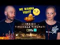 Inside TIRUMALA TIRUPATI Indian Temple Reaction By Foreigners