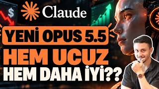 YENİ CLAUDE OPUS 5.5 ÇIKTI! HEM UCUZ HEM DAHA İYİ?? — video kapak görseli