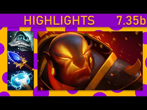 ⭐Ember Spirit 20 Kills! Mid Highlights 7.35b - Dota 2 Top MMR