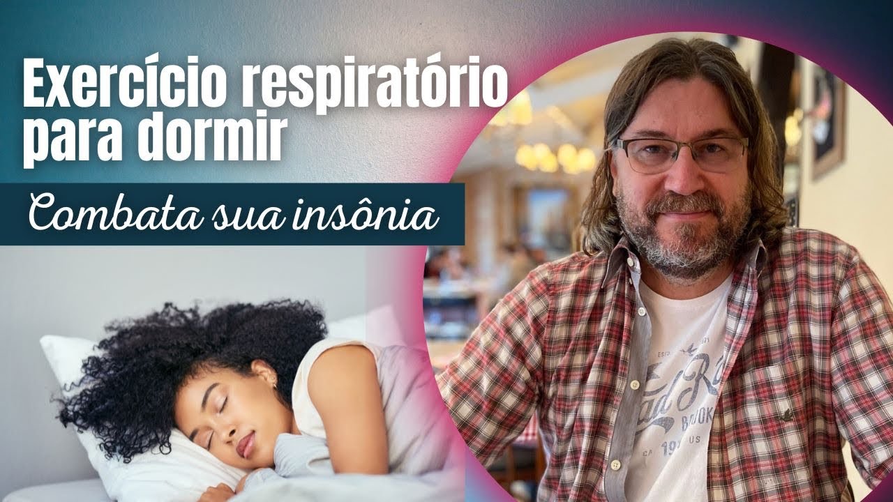 Exercicio respiratório para dormir. Você vai pegar no sono rápido