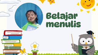 Azki Belajar Menulis Huruf 