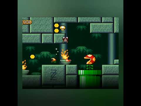 SMW Custom Music Track 406 - (New Super Mario World 2: Around The World - Player Down (Ruins))