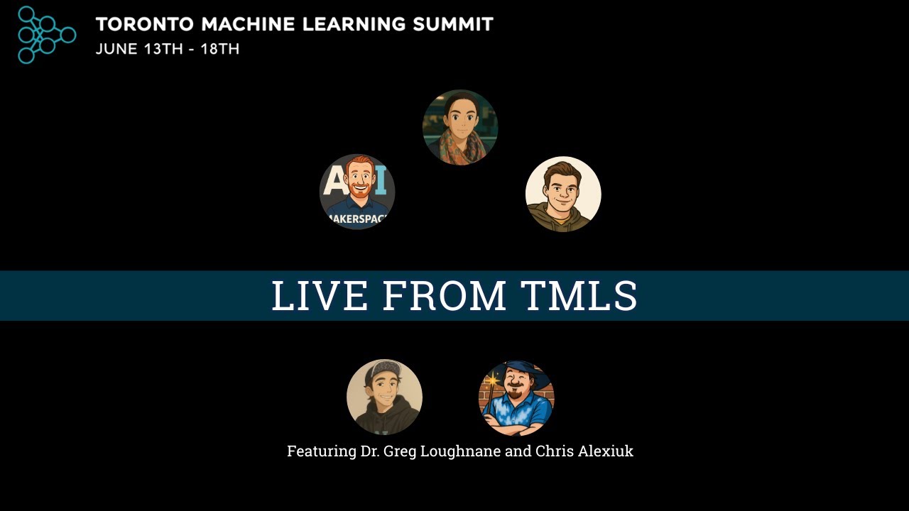 Live from Toronto Machine Learning Summit!