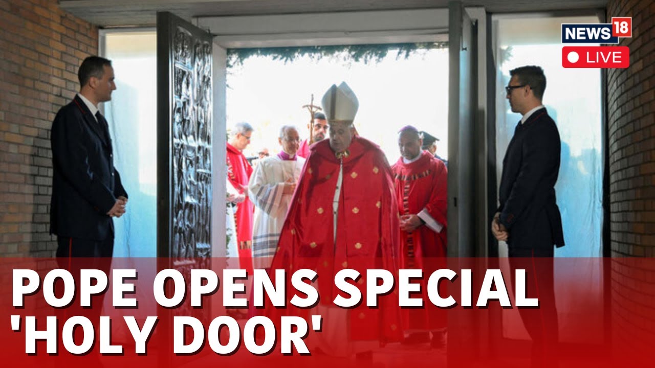 Pope Francis Live | Pope Francis Opens Holy Door Live | Holy Year 2025 | Pope Francis Mass Today