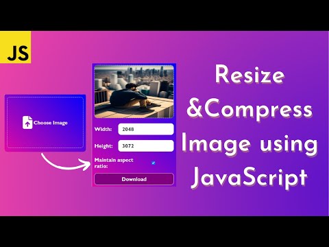 Javascript Image Resize Compress Resize Image Javascript Html Css