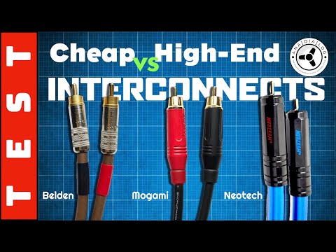 Cheap vs High-End Interconnects test: Belden vs Mogami vs Neotech