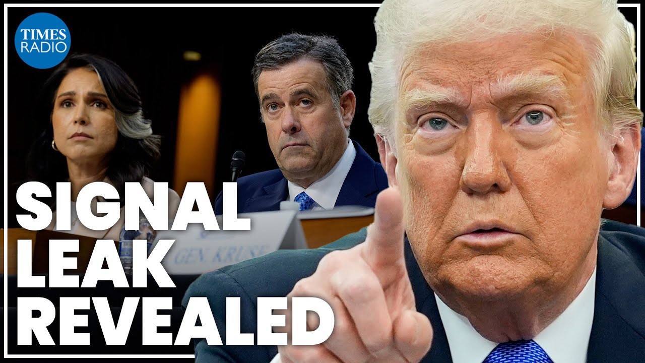 Team Trump ‘cornered’ as full transcript of Signal leak released