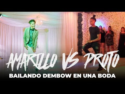 Young Proto VS Amarillo THT - Bailando Dembow en una boda 👰 🤵