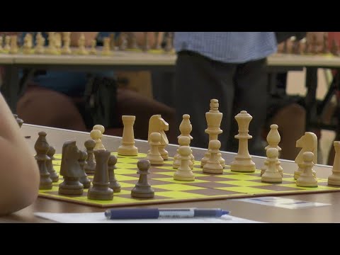 Symultana szachowa na zamku w Ostródzie