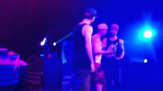 Aaron Carter performing How I Beat Shaq in Columbia, MO