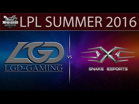 [LoL Highlights] LGD vs SS Game 1 | LPL Summer 2016 (17.06.2016) - LGD Gaming vs Snake eSports