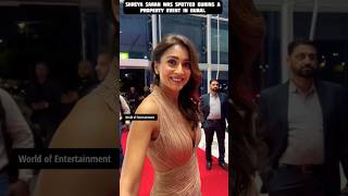 Shreya Saran was spotted during a Property Event in Dubai | #shorts #viral video