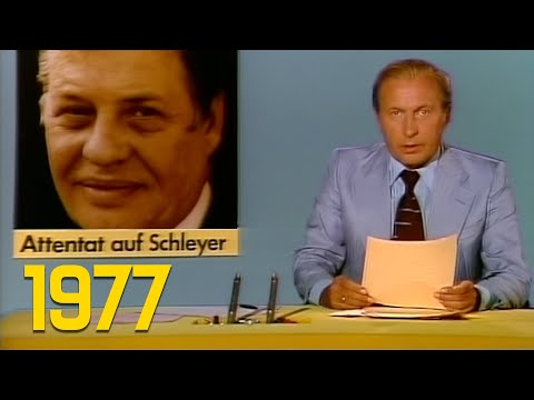 ARD Tagesschau 20:00 Uhr zum Schleyer-Attentat (05.09.1977)