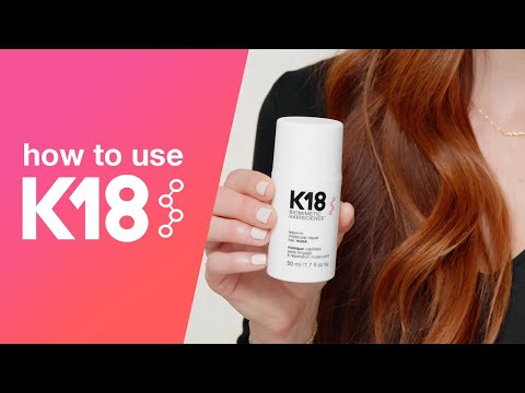 K18 Hair: Anwendung von K18