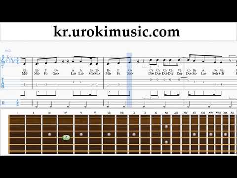 기타 레슨 Vaina Loca - Ozuna x Manuel Turizo 악보 um-ih359