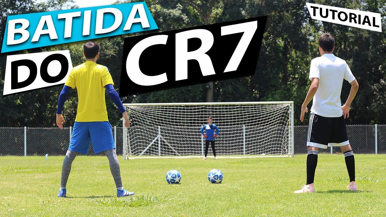 APRENDA A BATIDA DO CR7 - IGOR DEFENDEU TUDO! (Lances efetivos de futebol) {BZK}