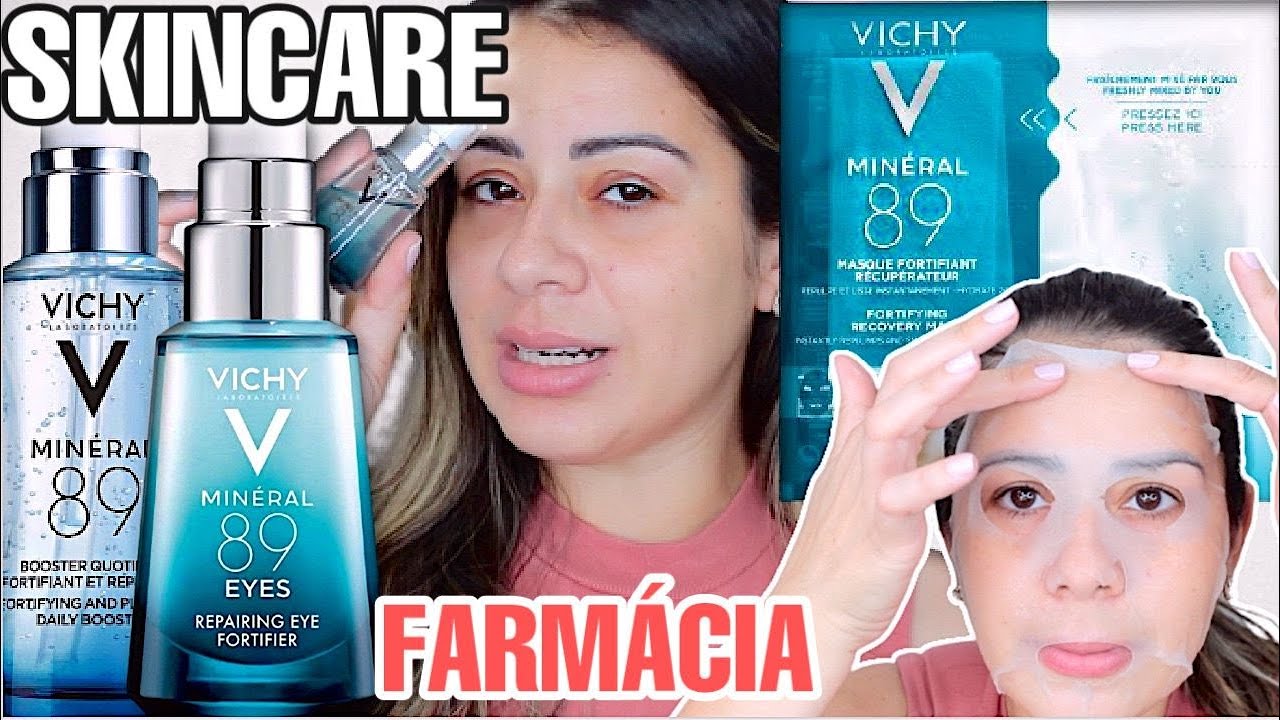 Skincare de farmácia | Tudo sobre Mineral 89 Facial , olhos e máscara