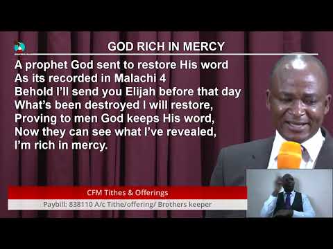 God Rich In Mercy || 15-11-2020