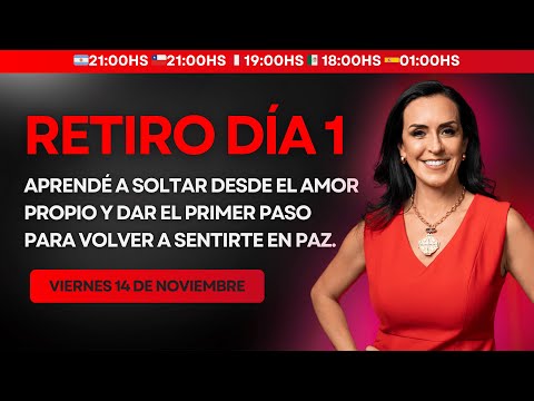 ✨Retiro Tu Nuevo Comienzo: Día 1 | Sarah Alzugaray