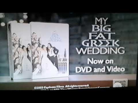 TV Commercial for home video of My Big Fat Greek Wedding.