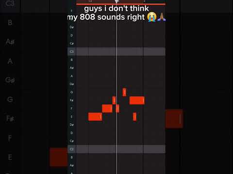someone please tell me what I did wrong 😔  #808 #bandlab #producer #drill