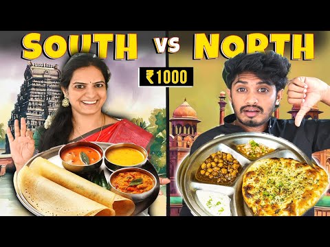 North Indian Vs South Indian Food Eating Challenge 🔥|| JTS Challengers
