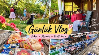 YENİ HAFTAYA BÖYLE BAŞLADIK 🌿 | Alışveriş, Hamak & Bahçe Keyfi