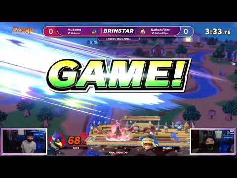 Mudomo (Falco) vs NathanViper (Min Min, Luigi) - Final Brinstar Losers Semi Finals
