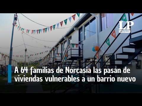 A 64 familias de Norcasia (Caldas) las pasan de viviendas vulnerables a un barrio nuevo