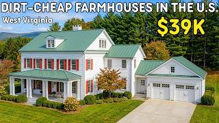 DIRT-CHEAP WEST VIRGINIA Homes with MASSIVE LAND — Houses Most People Don't Know Exist