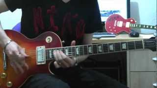 Guns N&#39; Roses - Locomotive (Full guitar cover)