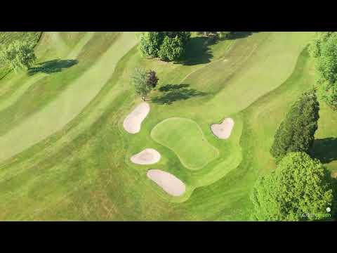 Golf de Vittel Ermitage - drone aerial video - Overview