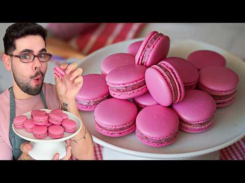 COMO FAZER MACARONS PERFEITOS | RECEITA FÁCIL E SEM ERRO