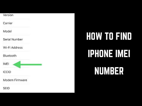 How to Find Apple iPhone or iPad IMEI Number